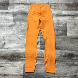 Lululemon Athletic InStill HR Tight Yoga Pants 25” Autumn Orange Women’s Sz 2